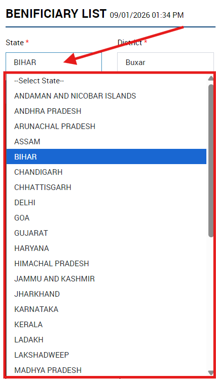 pm kisan beneficiaries